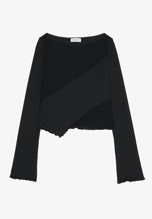 Even&Odd by Zalando Ilgarankovis viršutinės dalies drabužis - black