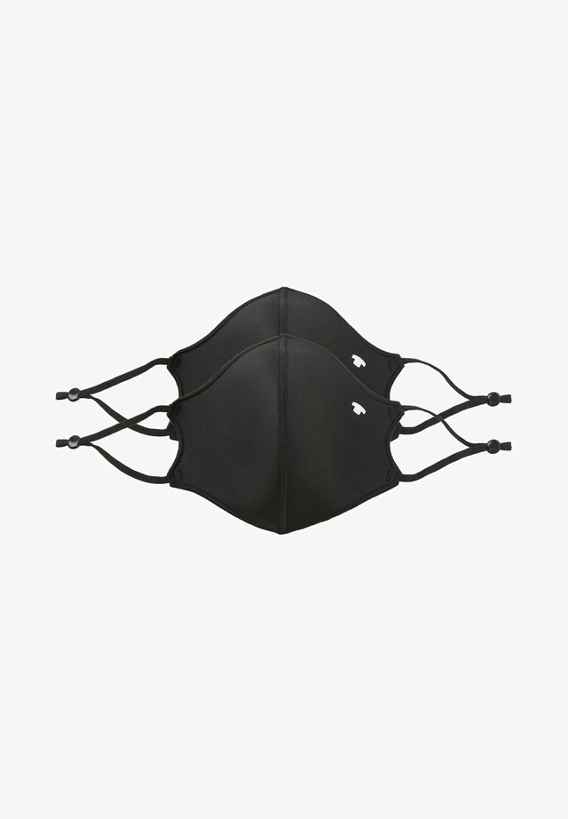 Stoffen mondkapje - black