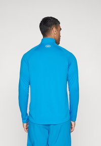 Under Armour TECH 2.0 - Top dugih rukava - photon blue/white