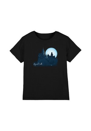 Harry Potter, HARRY POTTER HOGWARTS SKETCH UNISEX - Print T-shirt - black