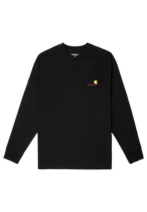 Carhartt WIP Tops ar garām piedurknēm - schwarz