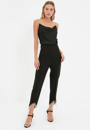 Trousers - black