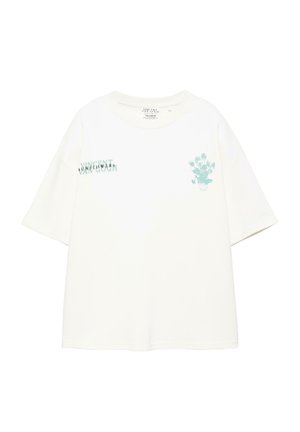 PULL&BEAR, T-shirts print - white