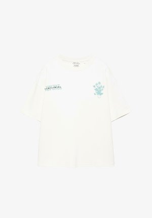 PULL&BEAR, T-Shirt print - white