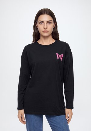 Even&Odd by Zalando, LONG SLEEVE TEE - Блуза с дълги ръкави - black