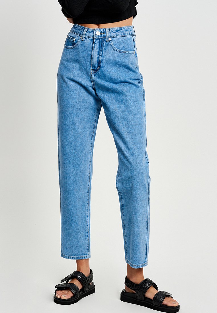 ST MRLO KYLE Jeans Straight Leg light blue wash/blå Zalando.dk