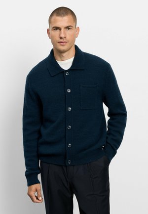 OLYMP, OLYMP CASUAL STRICK, STRICKJACKE - Strickjacke - marine
