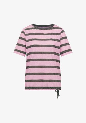 Cecil, T-SHIRT IN BURNOUT OPTIC - T-shirt imprimé - raw khaki