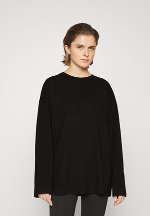 Long sleeved top - black