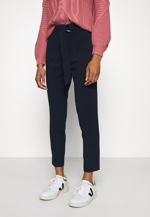 TROUSERS - Pantaloni - navy