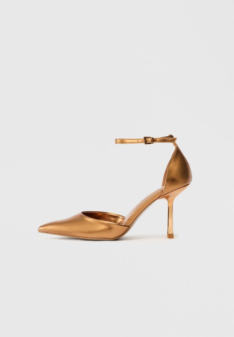 ONLY SHOES ONLPETRA - Augsti papēži - copper-coloured/varš - Zalando.lv