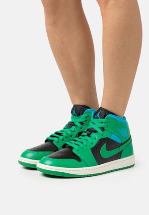 Jordan, Baskets montantes - green
