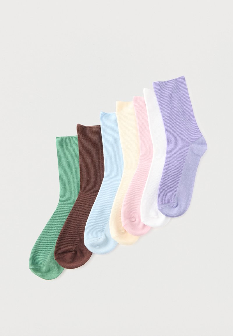 Lindex SOCK 7 PACK - Socks - light blue - Zalando