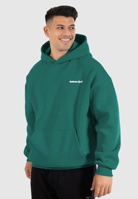 Smilodox Jersey con capucha - dunkelgrün
