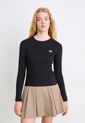 GLADEVILLE TEE - Top dugih rukava - black
