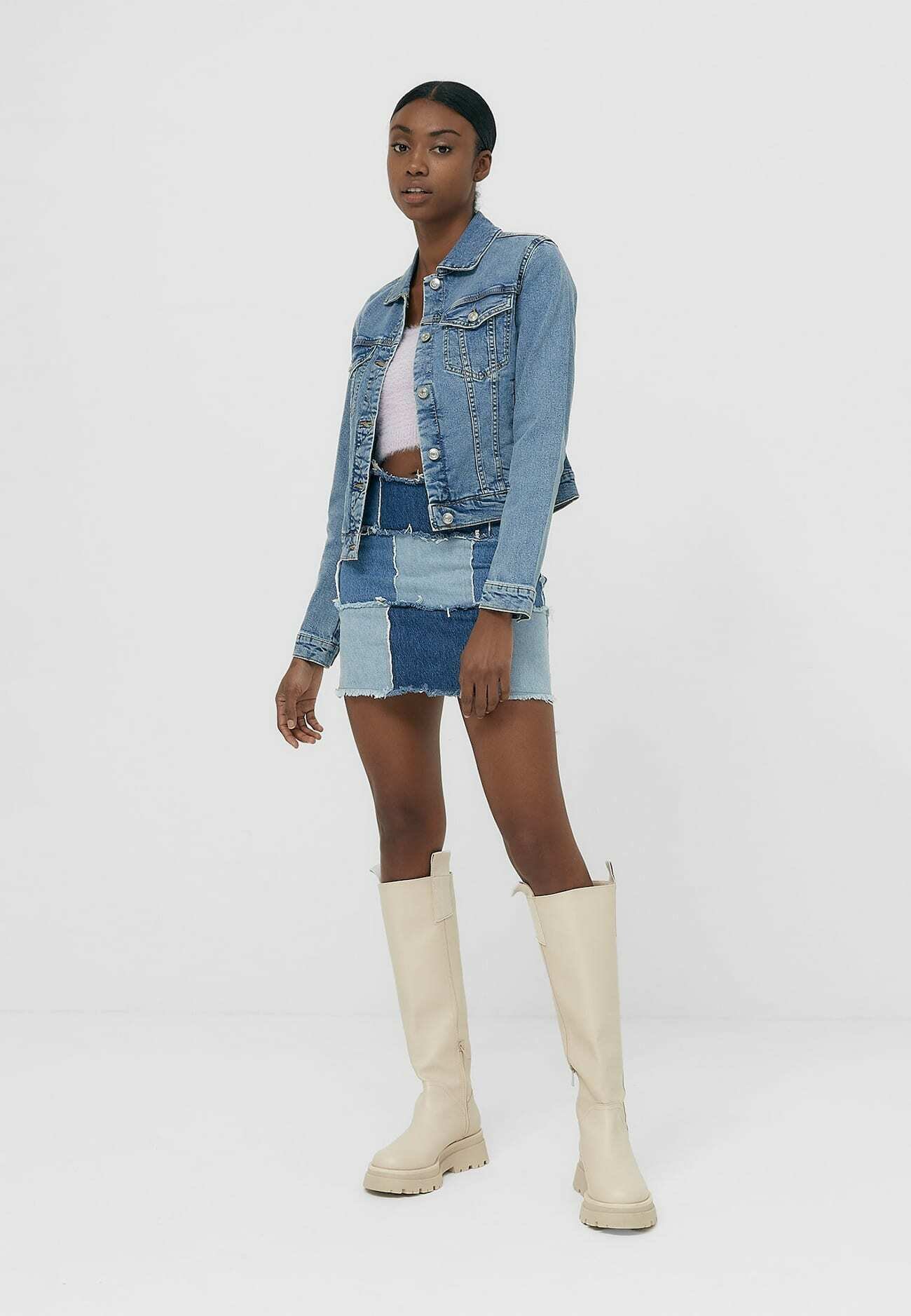 Stradivarius Giacca di jeans - blue/blu - Zalando.it