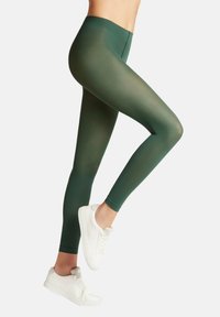 FALKE PURE MATT 50 DENIER SEMI-OPAQUE - Leggings - hunter green