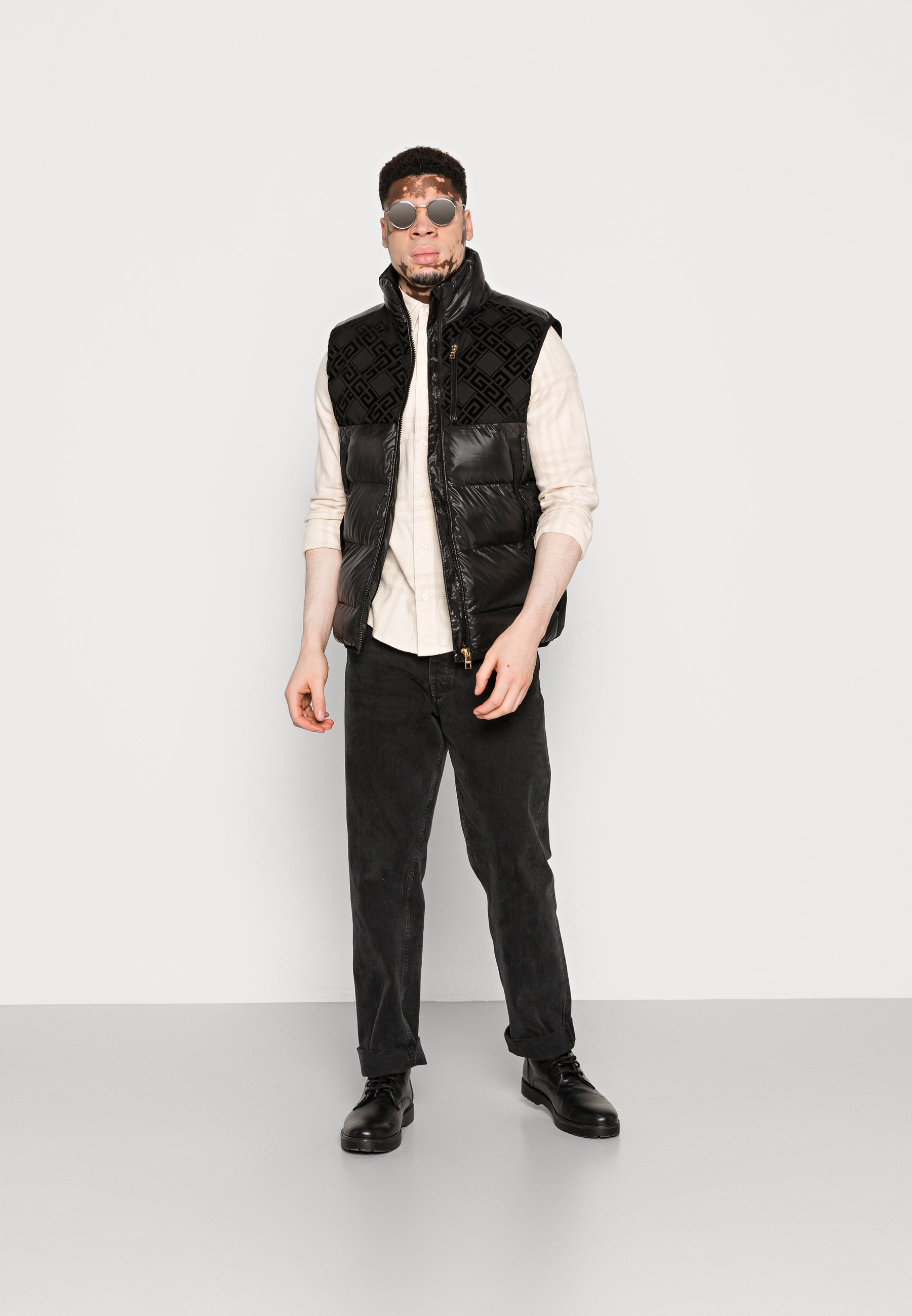 Glorious Gangsta DINAREZ PUFFER GILET - Smanicato - jet black/nero - Zalando .it