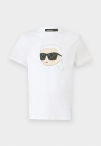 CREW NECK - Print T-shirt - white
