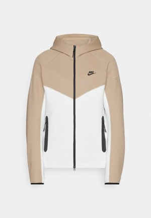 Sudadera con cremallera - summit white/khaki/black