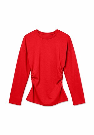 Vero Moda, TOP VMSMILLA TOP - Camiseta de manga larga - high risk red