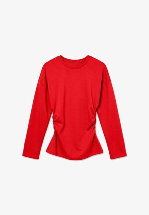 Vero Moda, TOP VMSMILLA TOP - Camiseta de manga larga - high risk red