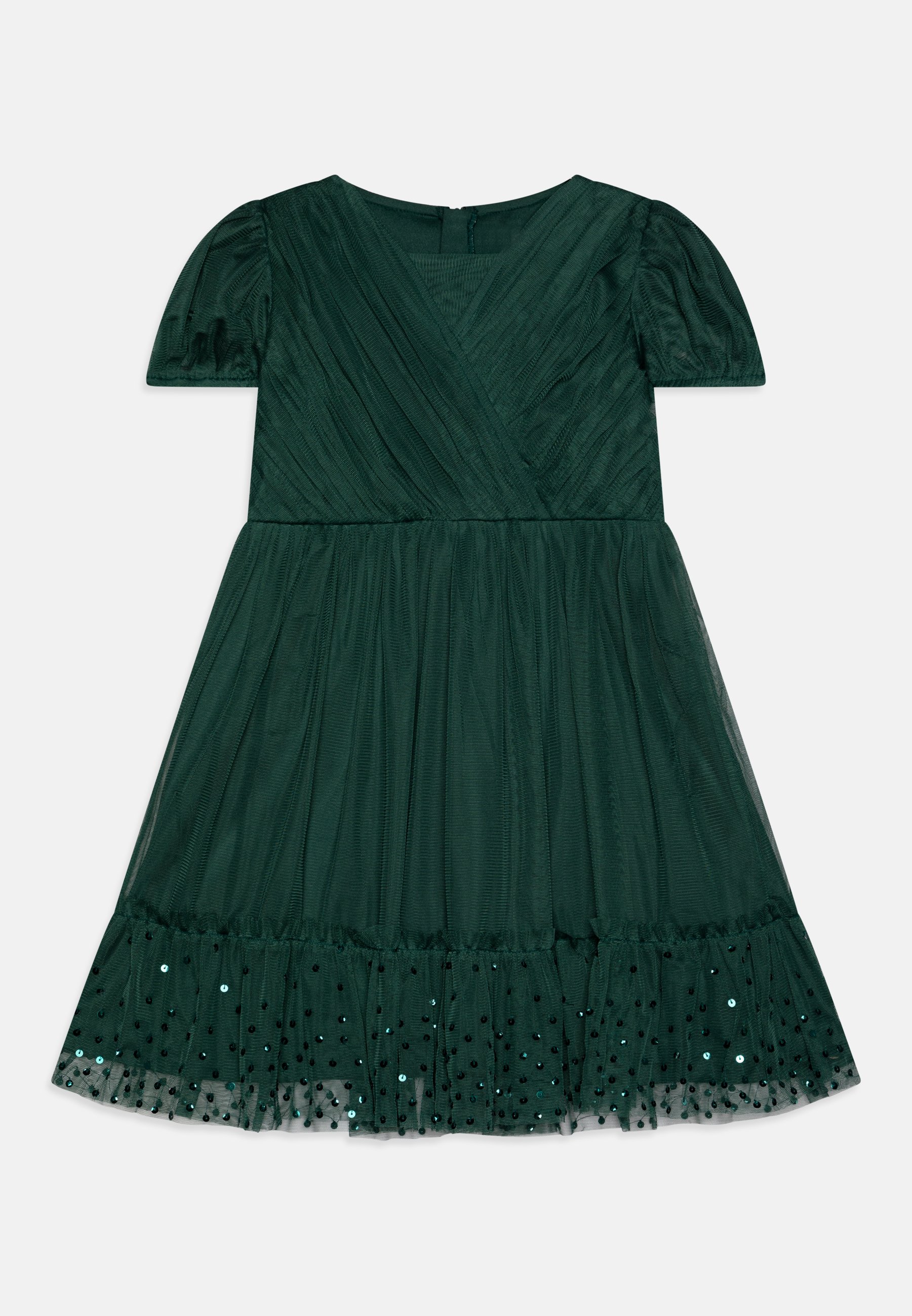 Anaya with love PUFF SLEEVE EMBELLISHED DRESS - Cocktail dress / Party dress - dark green/green - Zalando.co.uk Anaya with love PUFF SLEEVE EMBELLISHED DRESS - Cocktail dress / Party dress - dark green/green - Zalando.co.uk