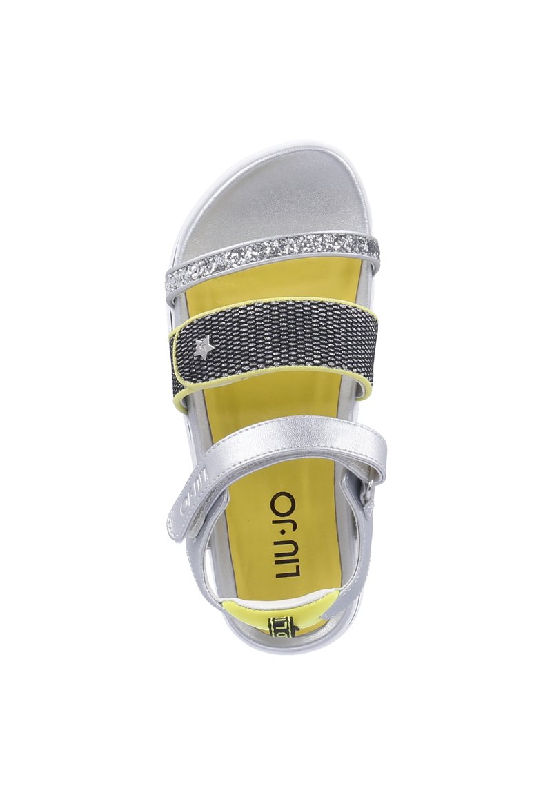 Kinder Riemchensandalen | LIU JO Riemensandalette silber/silberfarben - TQ36275 Kinder Riemchensandalen | LIU JO Riemensandalette silber/silberfarben - TQ36275