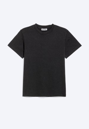 Weekday, SHRUNKEN - T-shirt basic - black