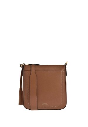 Loxwood IVY - EN CUIR GRAINÉ PIQUÉ MAIN CONTRASTÉ - Sac bandoulière - honey