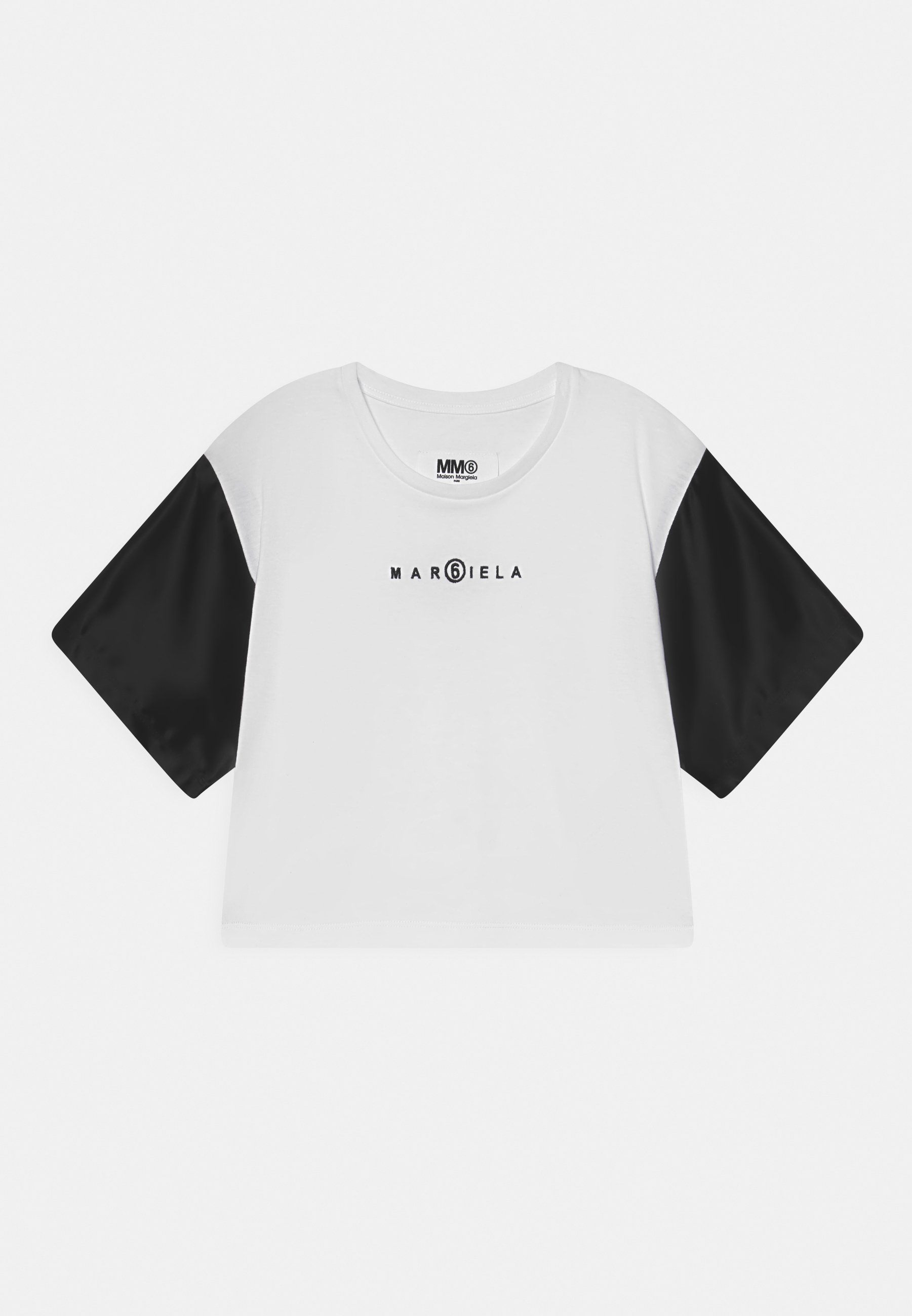MM6 Maison Margiela MAGLIETTA - T-shirt print - white/black/wit - Zalando.be