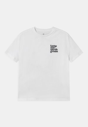 BOY SHORT SLEEVE TEETEEN - T-shirt basic - optic white