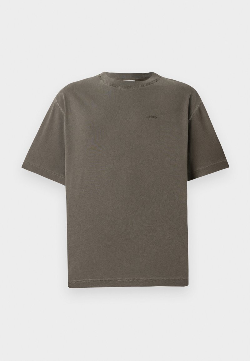 closed T-shirt basic kaki