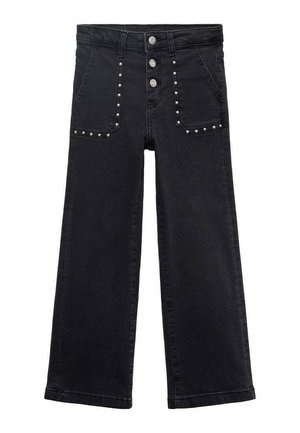 Straight leg jeans - black denim
