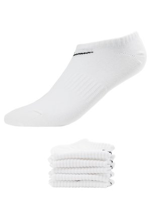 EVERYDAY LIGHTWEIGHT 6 PACK - Trainer socks - white/black