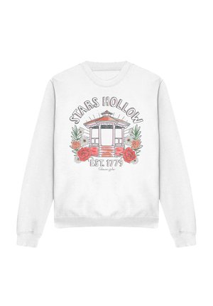 Cotton Soul, GILMORE GIRLS STARS HOLLOW GAZEBO FLORAL - Sweatshirt - white