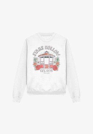 Cotton Soul, GILMORE GIRLS STARS HOLLOW GAZEBO FLORAL - Sweatshirt - white