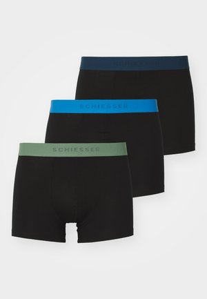 3 PACK - Boxerbriefs - dark green/blue/black