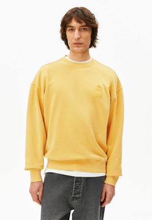 ICONIC Å GMT DYE - Sweatshirt - sunflower washed