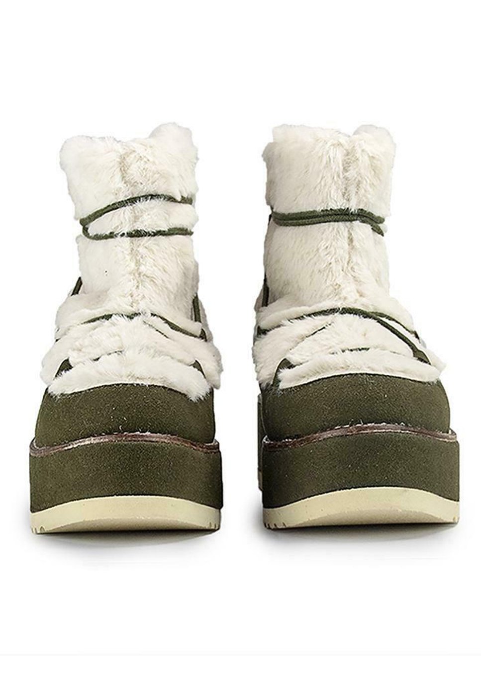 POPA PALPANA - Botas para la nieve - verde - Zalando.es
