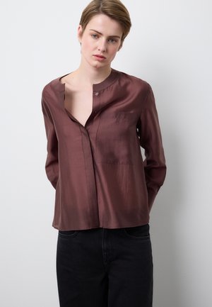 REGULAR FIT. - Blusa - bronze brown