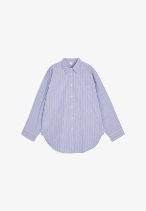 ARKET, ARKET OVERSIZED BATWING SHIRT - Blusa - blue