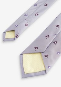 Next PATTERN SLIM - Kaklaraištis - lilac purple floral