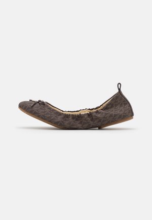 Ballerines - cognac