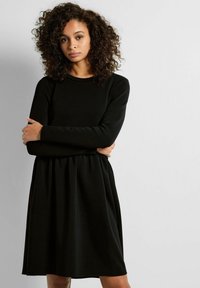 Selected Femme LANGÄRMELIGES - Denní šaty - black