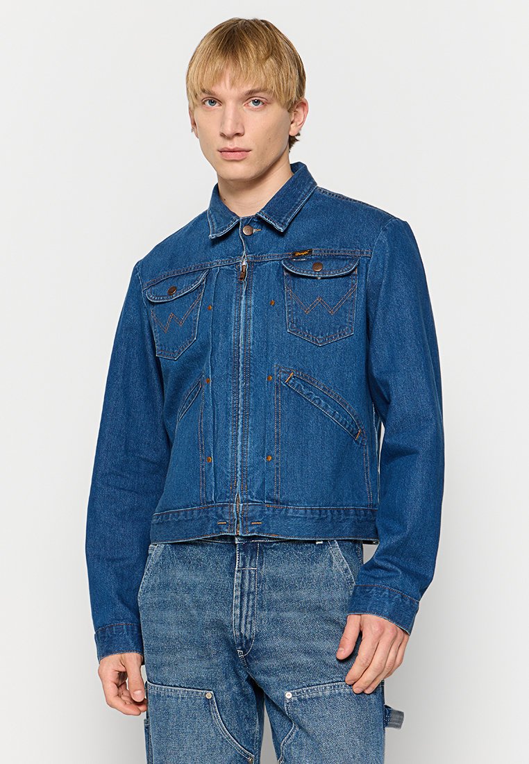 sandro Spijkerjas blauw denim/bluedenim