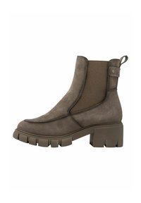 Tamaris CHELSEA - Platåstövletter - taupe