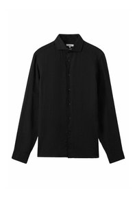 REGULAR FIT-RUBAN BUTTON THROUGH - Ing - black