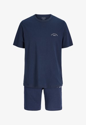 Jack & Jones, JJCOLLEGE LOGO TEE SET - Shortsit - navy blazer