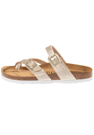 CRES - Mules - metallic gold